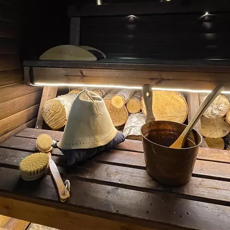 Valkjaervi Sauna On The Apartmán *